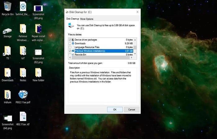 Comment réinstaller Windows 10 sans perdre les programmes installés