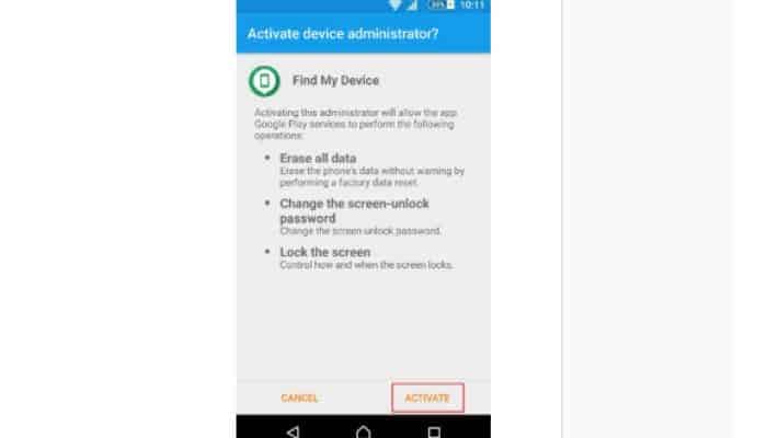 Speicherort des Android-Geräte-Managers nicht verfügbar 4