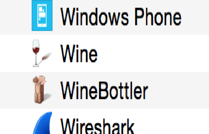  Vino e WineBottler