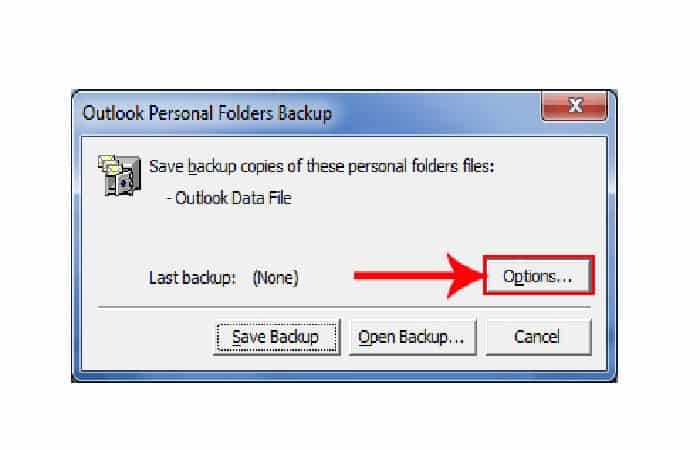 Come fare un backup in Outlook 11