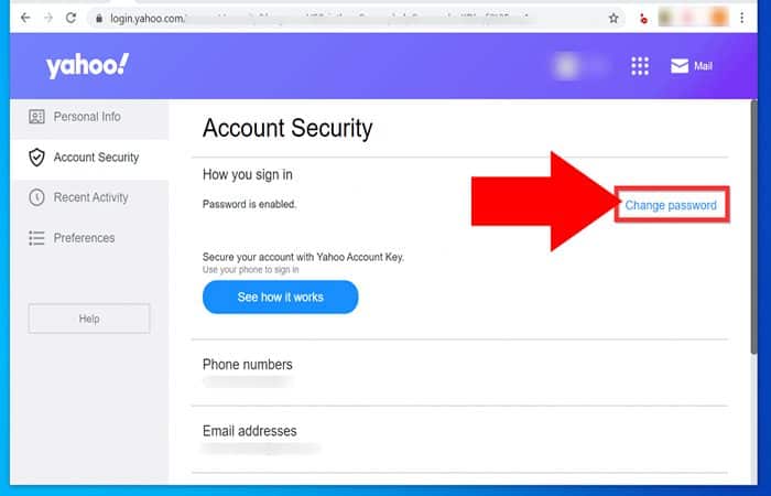 So ändern Sie das Passwort bei Yahoo!