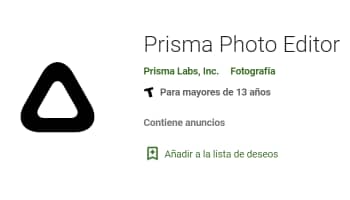 Prisma-Fotoeditor