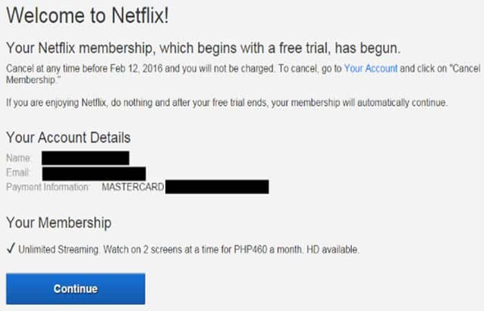 Come registrarsi a Netflix