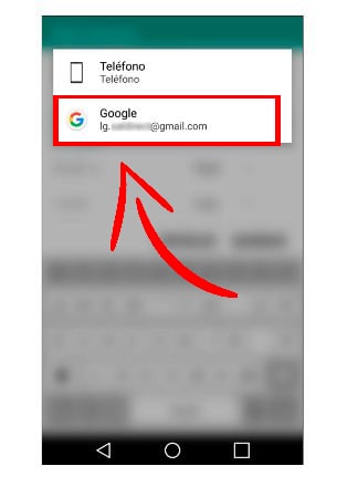 Como salvar contatos do Android no Gmail 8