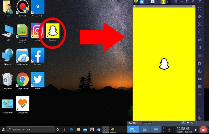 Come accedere a Snapchat