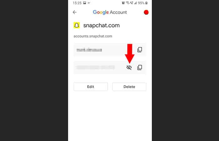 Comment récupérer le mot de passe Snapchat