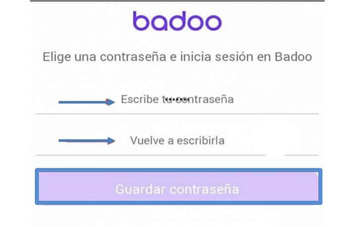 Cambia la tua password Badoo