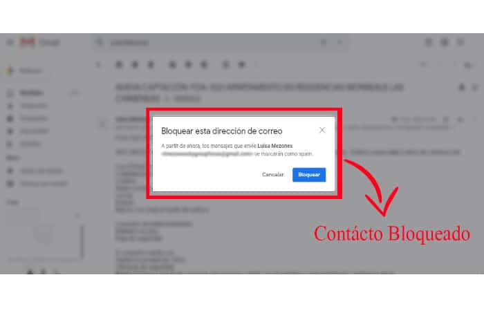 Como bloquear um contato no Gmail 15