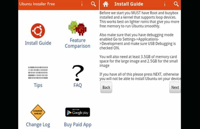Come installare Ubuntu su Android