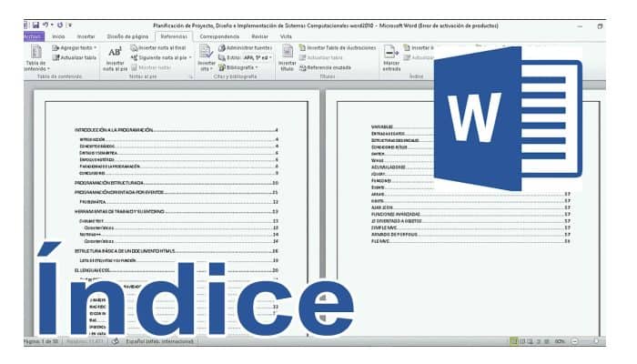 Como criar um índice no Microsoft Word