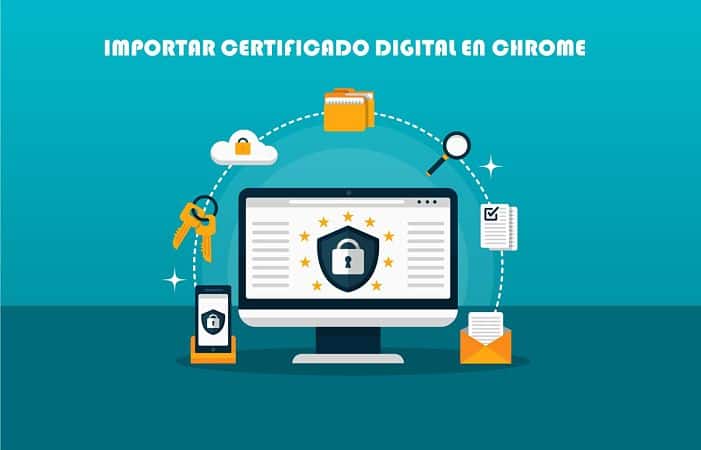 importare certificato digitale in Chrome 
