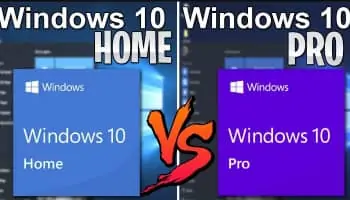 Unterschiede zwischen Windows 10 Home und Windows 10 Pro