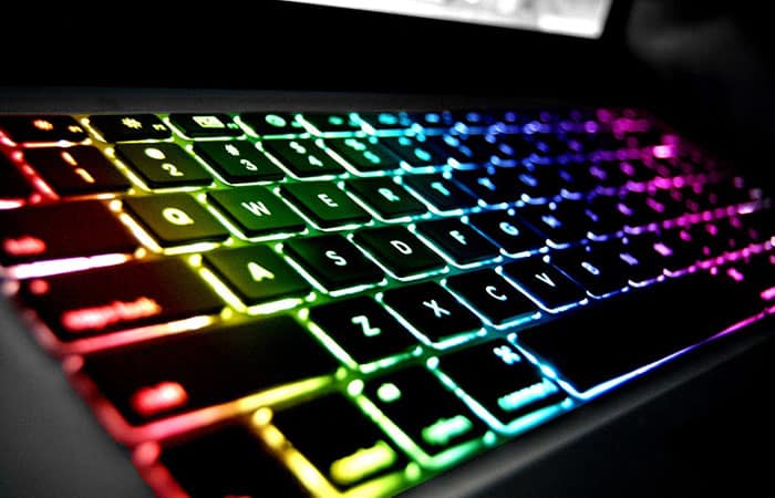 Atalhos de teclado no Mac